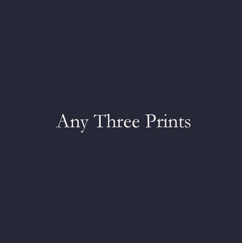 Any three prints