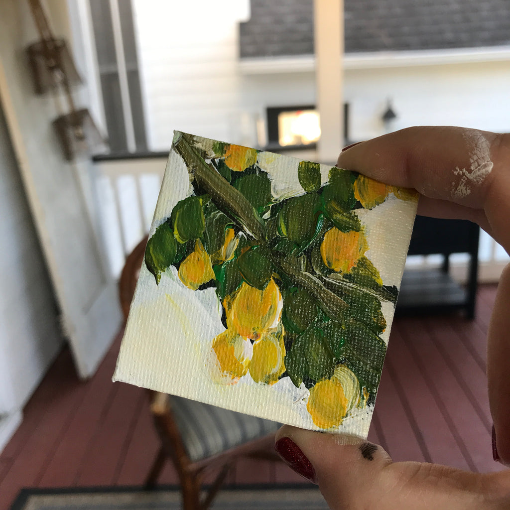 little lemon tree magnet