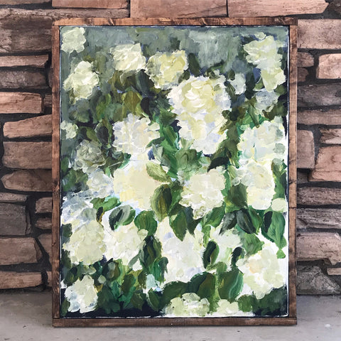 Hydrangea bush