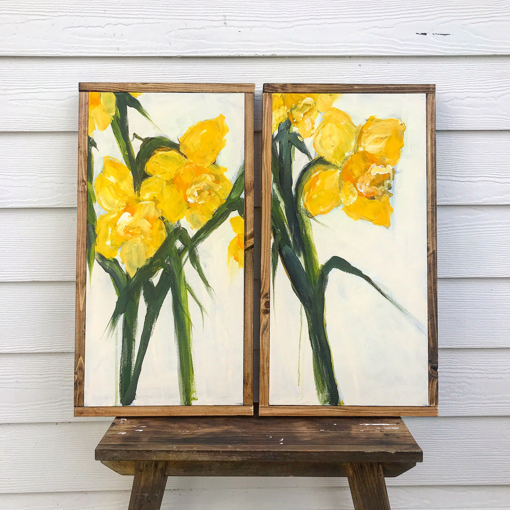 daffodils set