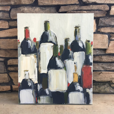 wine bottles