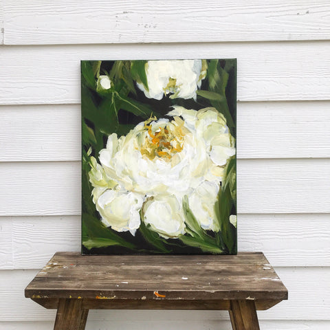 white peony