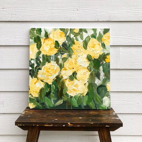 yellow roses