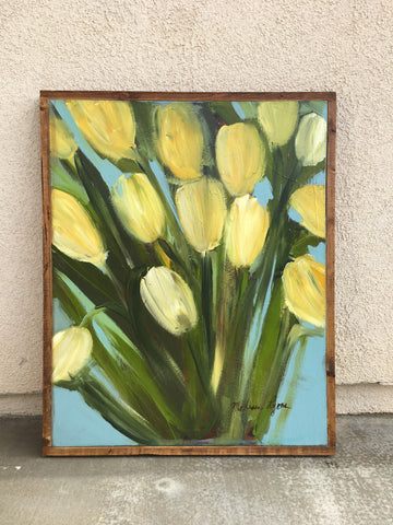 yellow tulips